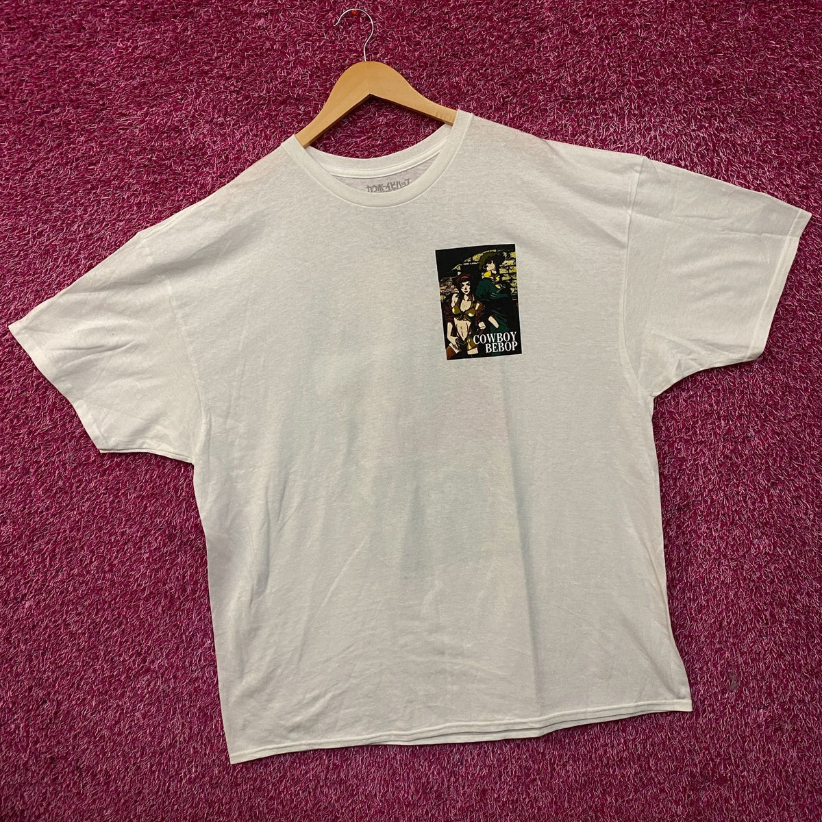 Cowboy Bebop Spike and Faye Graphic Anime T-Shirt XL