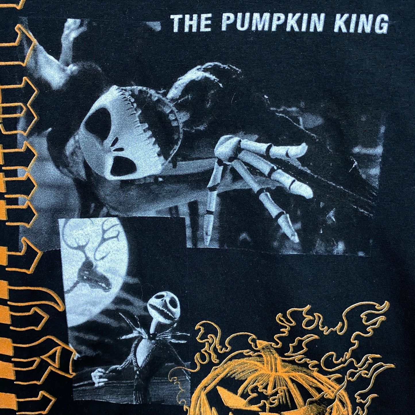 The Nightmare Before Christmas Pumpkin King Jack Skellington T-Shirt Small