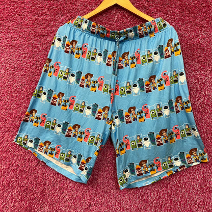 Disney Pixar Character Lounge Shorts XXL