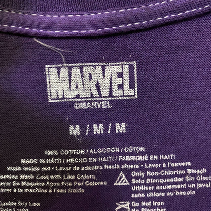 Venom purple/black split dye Tshirt size medium