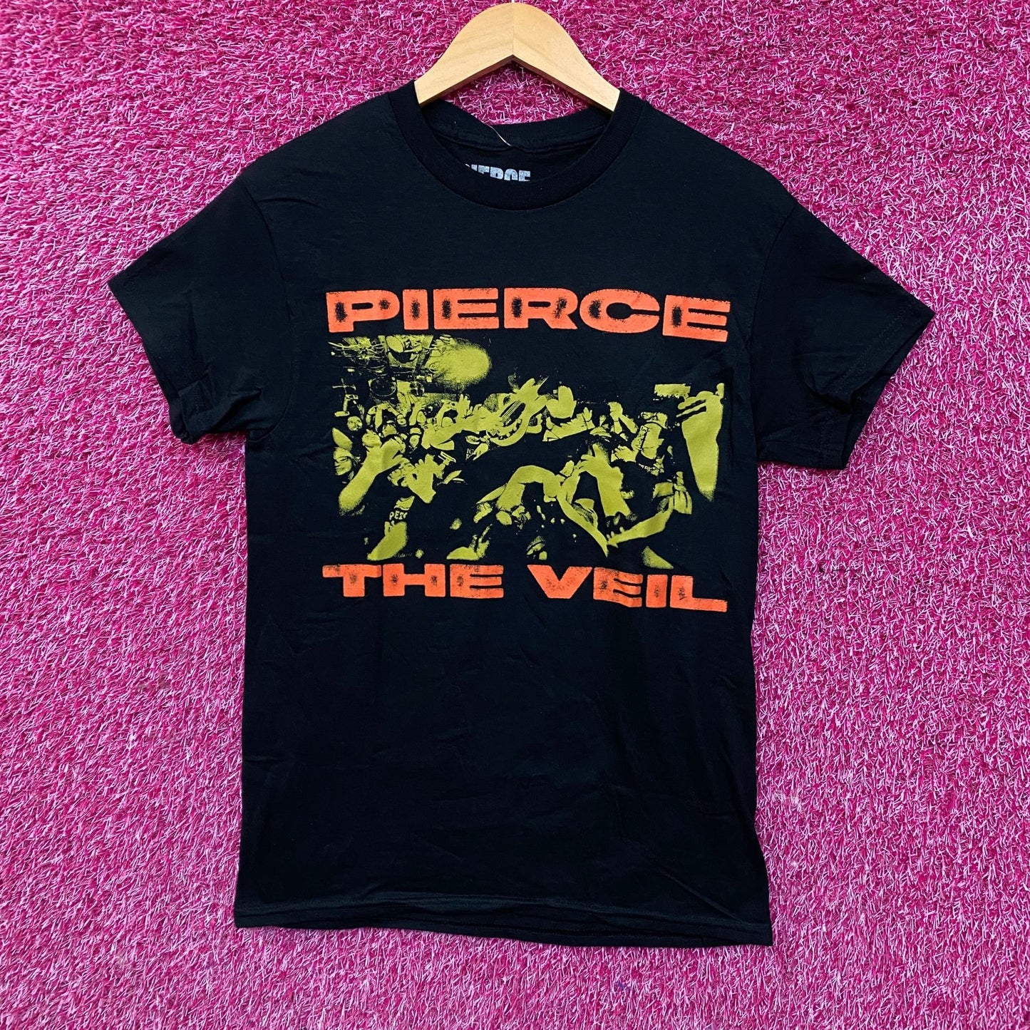 Pierce The Veil I Can't Hear You Tour Graphic T-Shirt Small