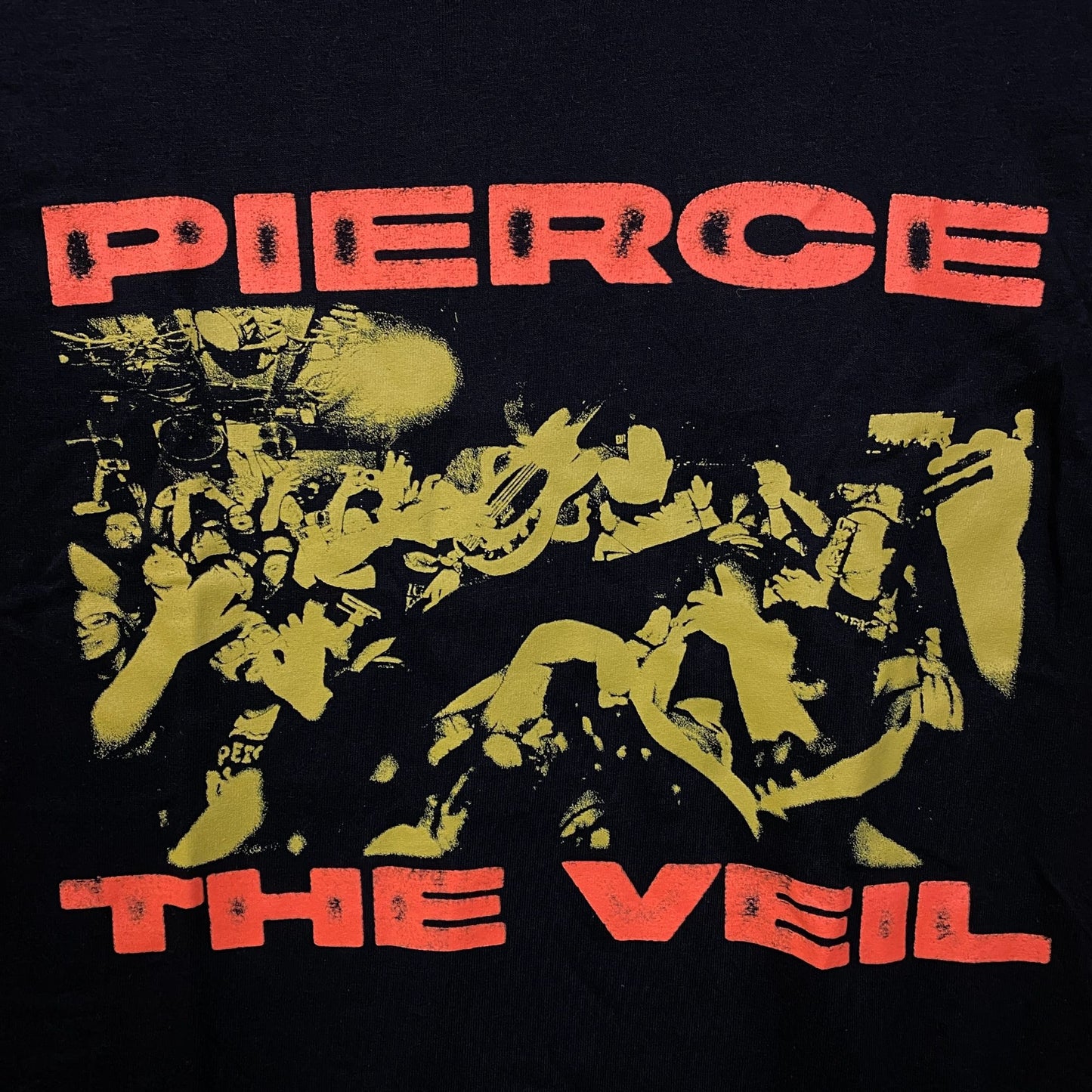 Pierce The Veil I Can't Hear You Tour Graphic T-Shirt Small
