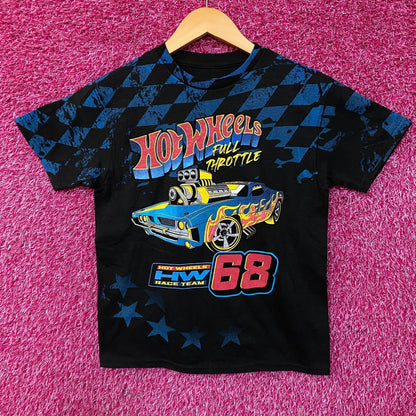 Hot Wheels Full Throttle Race Team Graphic Kids T-Shirt XL