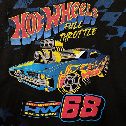 Hot Wheels Full Throttle Race Team Graphic Kids T-Shirt XL