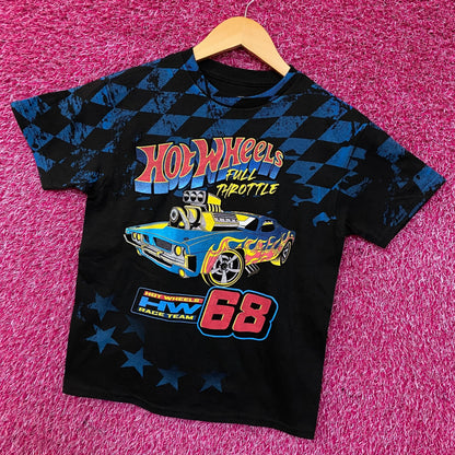 Hot Wheels Full Throttle Race Team Graphic Kids T-Shirt XL