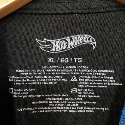 Hot Wheels Full Throttle Race Team Graphic Kids T-Shirt XL