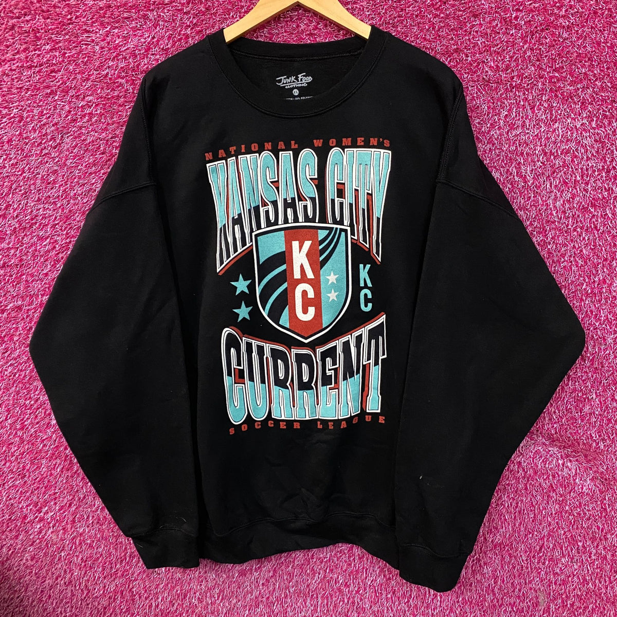 Kansas City Current NWSL Crewneck size XL