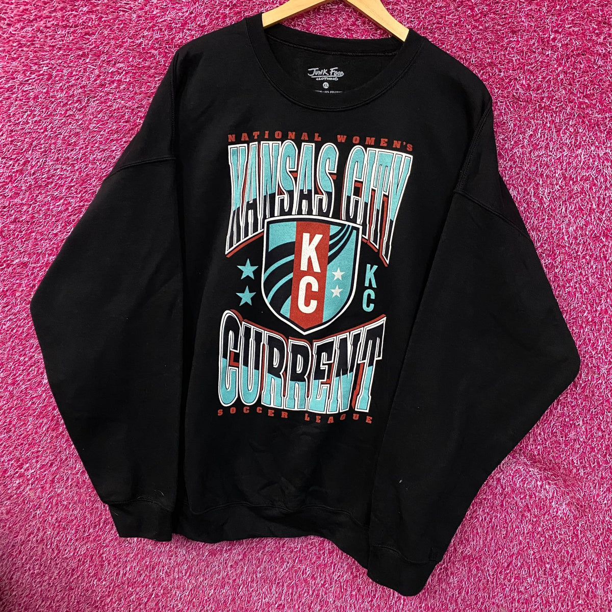 Kansas City Current NWSL Crewneck size XL