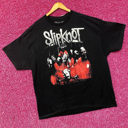 Slipknot Heavy Metal Band Self-Titled Album Cover Art T-Shirt 2XL