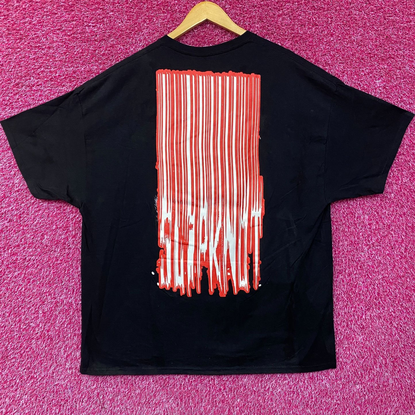 Slipknot Heavy Metal Band Self-Titled Album Cover Art T-Shirt 2XL