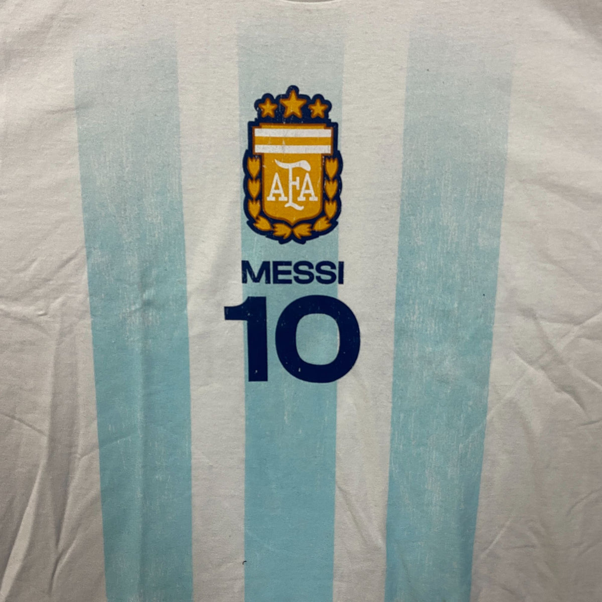 Adidas Argentina #10 Lionel Messi Graphic T-Shirt 2XL