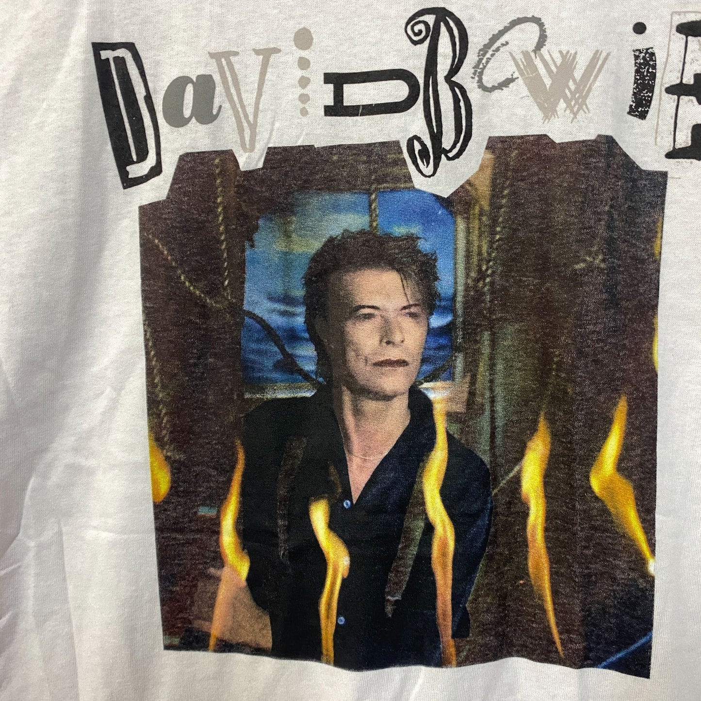 David Bowie Retro Graphic T-Shirt Size XL