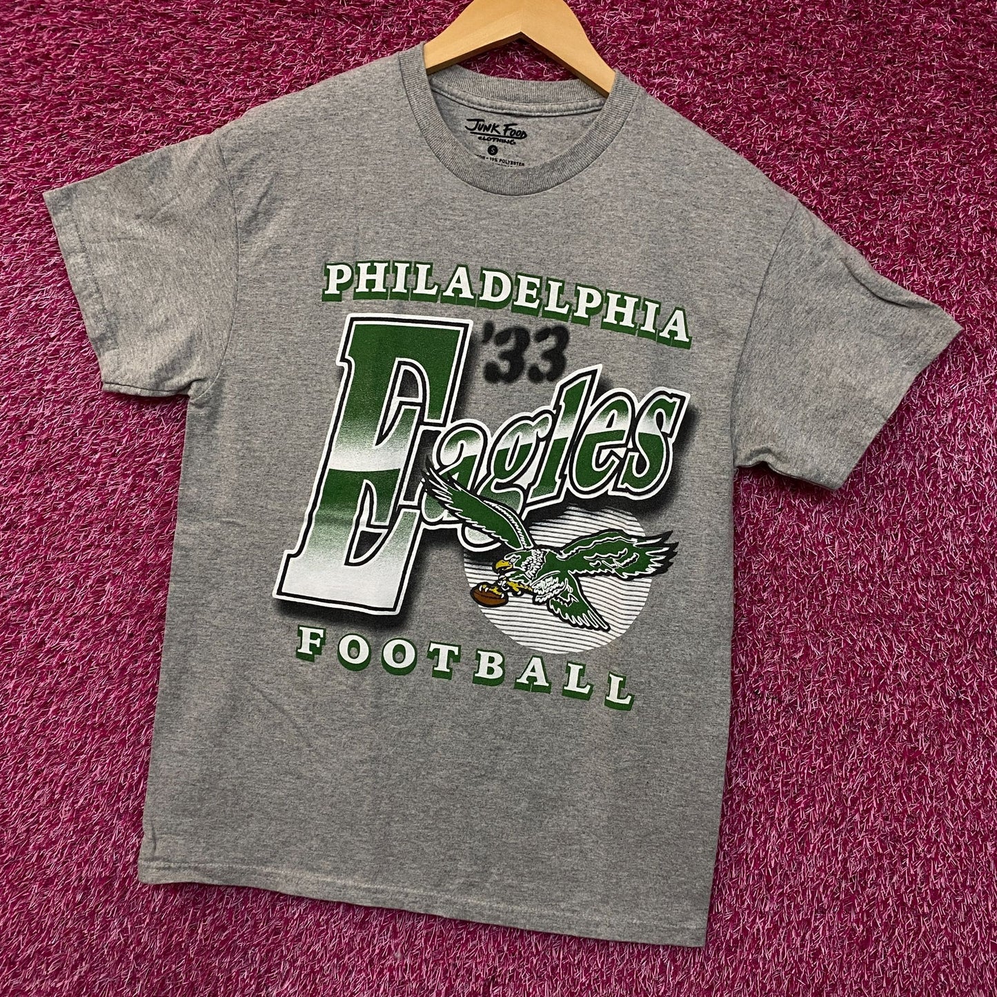 Junk Food Clothing Philadelphia Eagles Bootleg Flea Market Tee Small