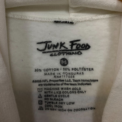 Junk Food Clothing Detroit Lions Retro Style Graphic Pullover Hoodie Medium