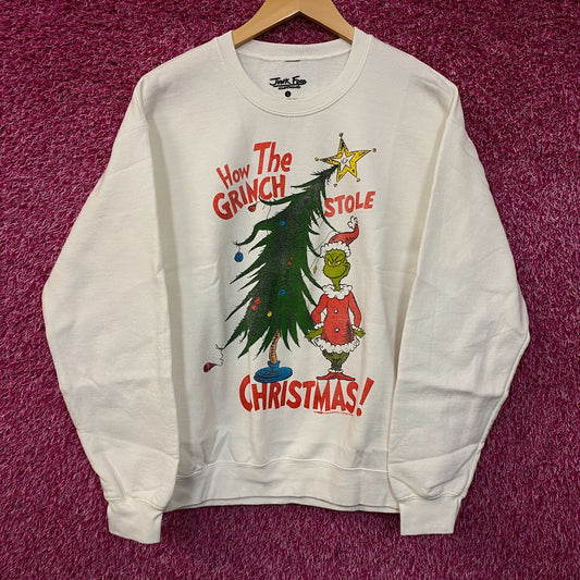 Junk Food Clothing How the Grinch Stole Christmas Flea Market Sweatshirt Small
