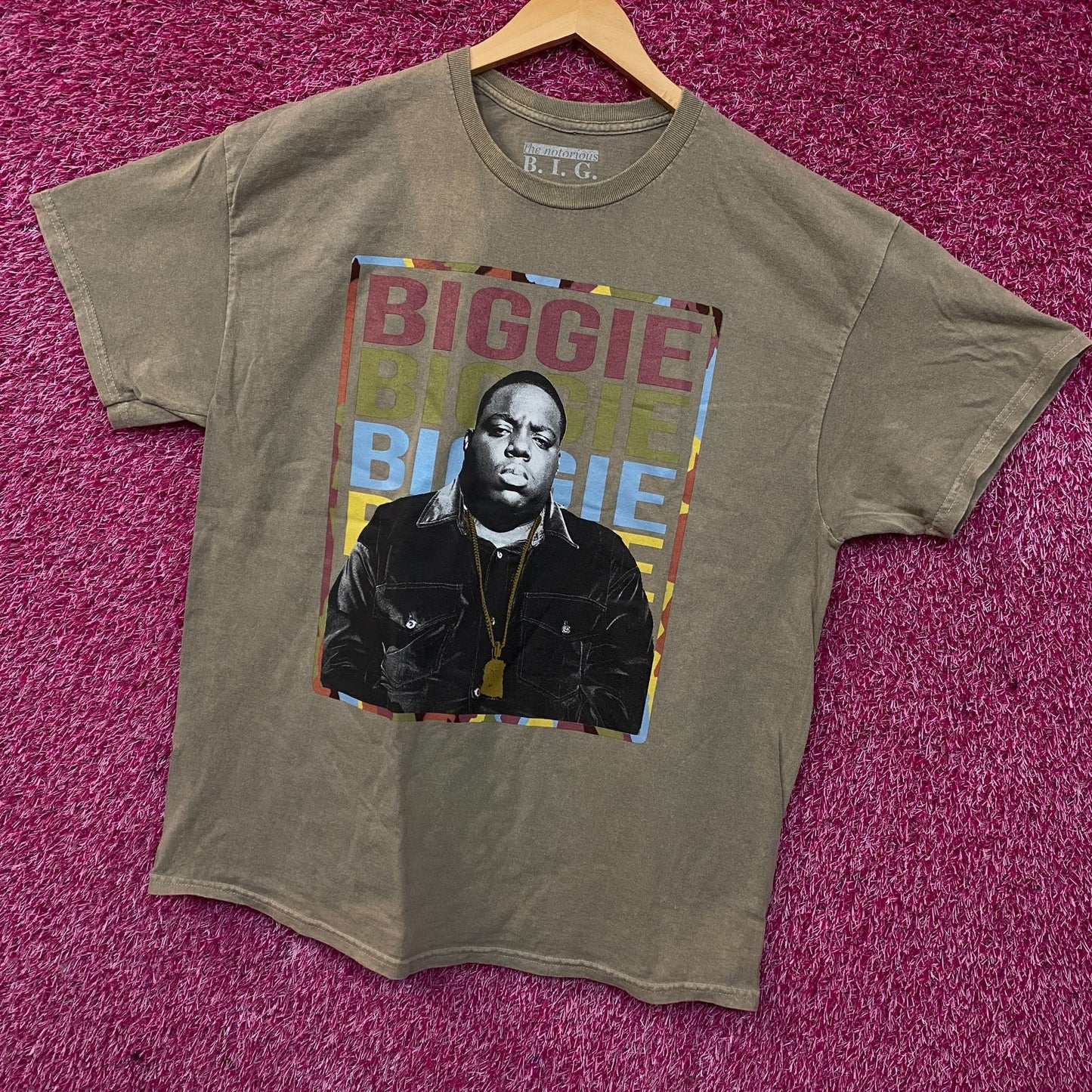 The Notorious B.I.G. Biggie Smalls Graphic Design T-Shirt XL