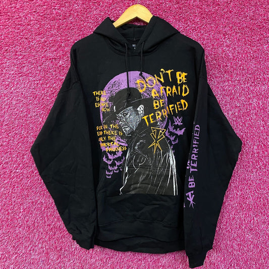 WWE The Undertaker Collage Hoodie size XL