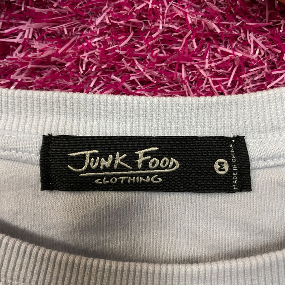 Junk Food Clothing Bonjour Paris Crewneck Sweatshirt Medium