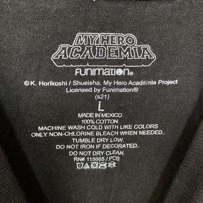 My Hero Academia Boku No Academia Tomura Shigaraki Anime T-Shirt Large