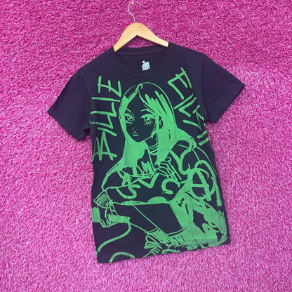 Billie Eilish Blosh Cartoon T-shirt size small