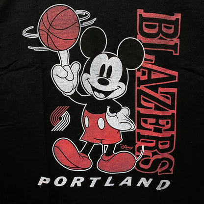 Junk Food Disney x NBA "Vintage Mickey Baller" Portland Trail Blazers T-Shirt XL
