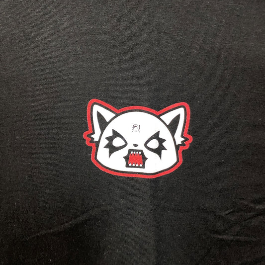 Aggretsuko Retsuko Metal Hard Rock T-Shirt XL