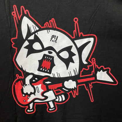 Aggretsuko Retsuko Metal Hard Rock T-Shirt XL