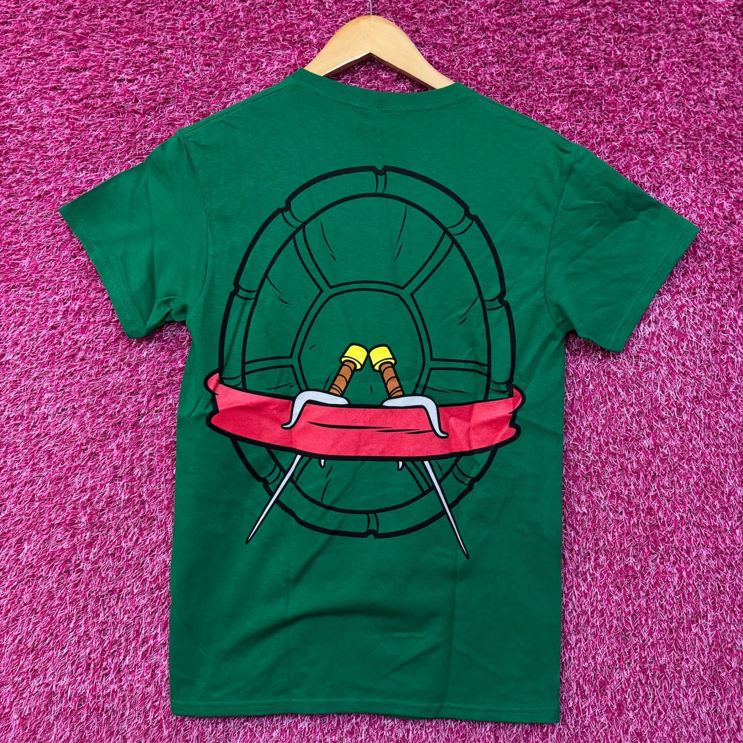 TMNT Teenage Mutant Ninja Turtles Michelangelo Costume T-Shirt Small