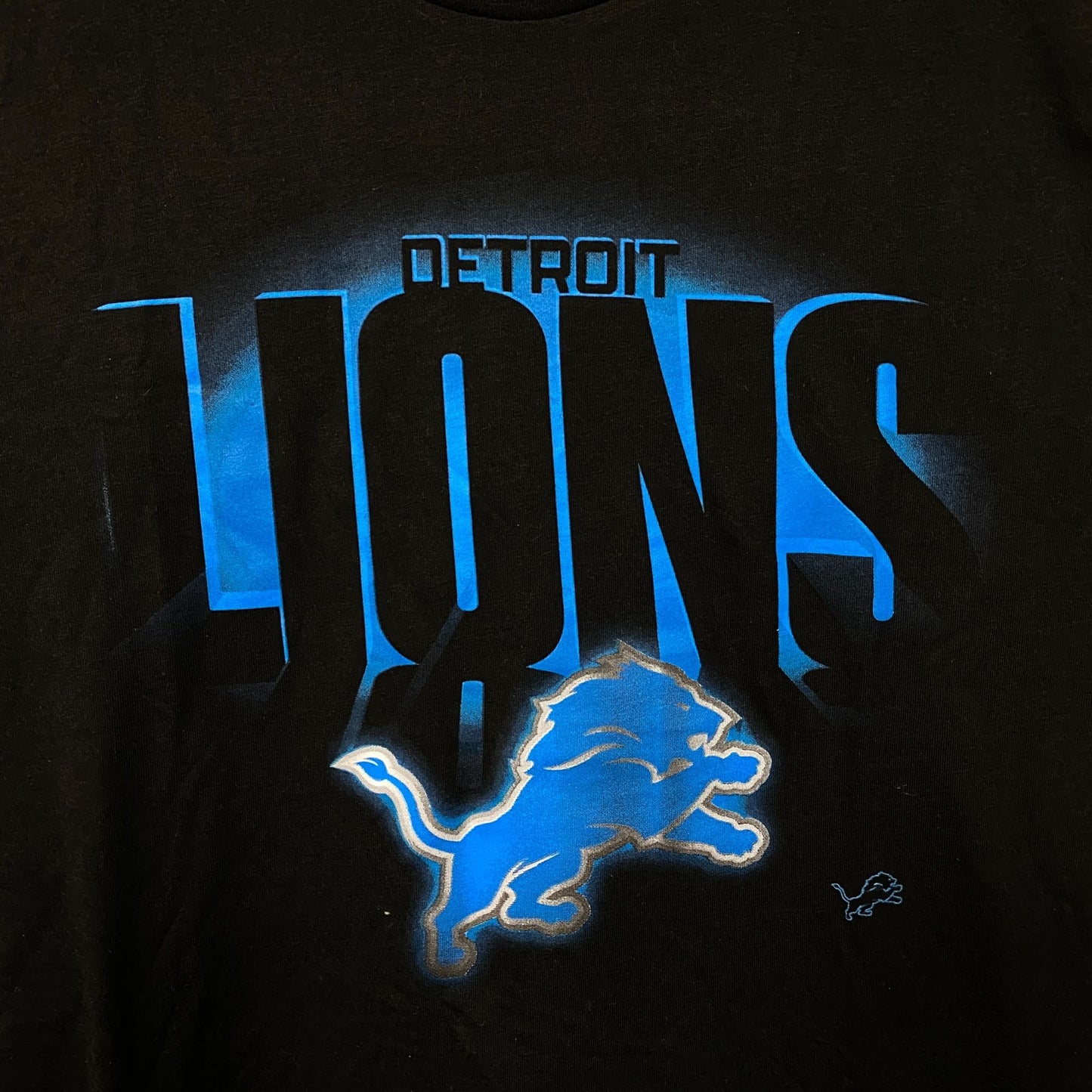FOCO NFL Detroit Lions Team Logo Graphic T-Shirt Large