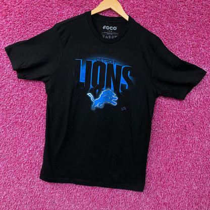 FOCO NFL Detroit Lions Team Logo Graphic T-Shirt Large