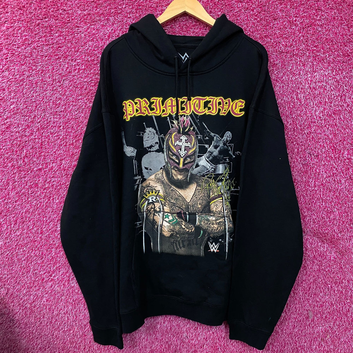 Primitive x WWE "Rey Mysterio" Pullover Hoodie Size 2XL
