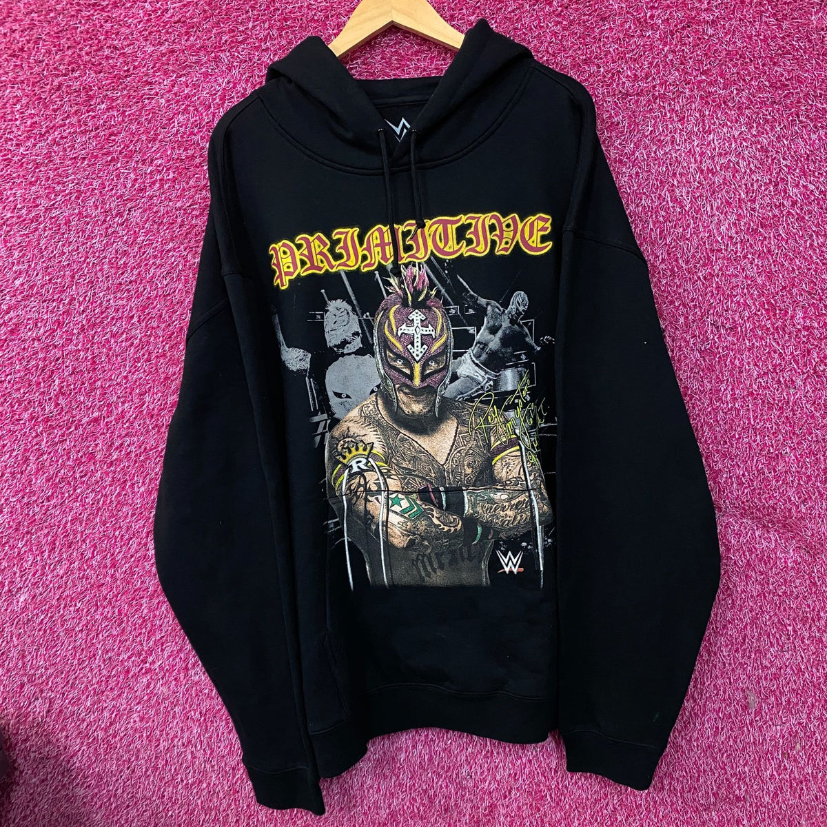 Primitive x WWE "Rey Mysterio" Pullover Hoodie Size 2XL
