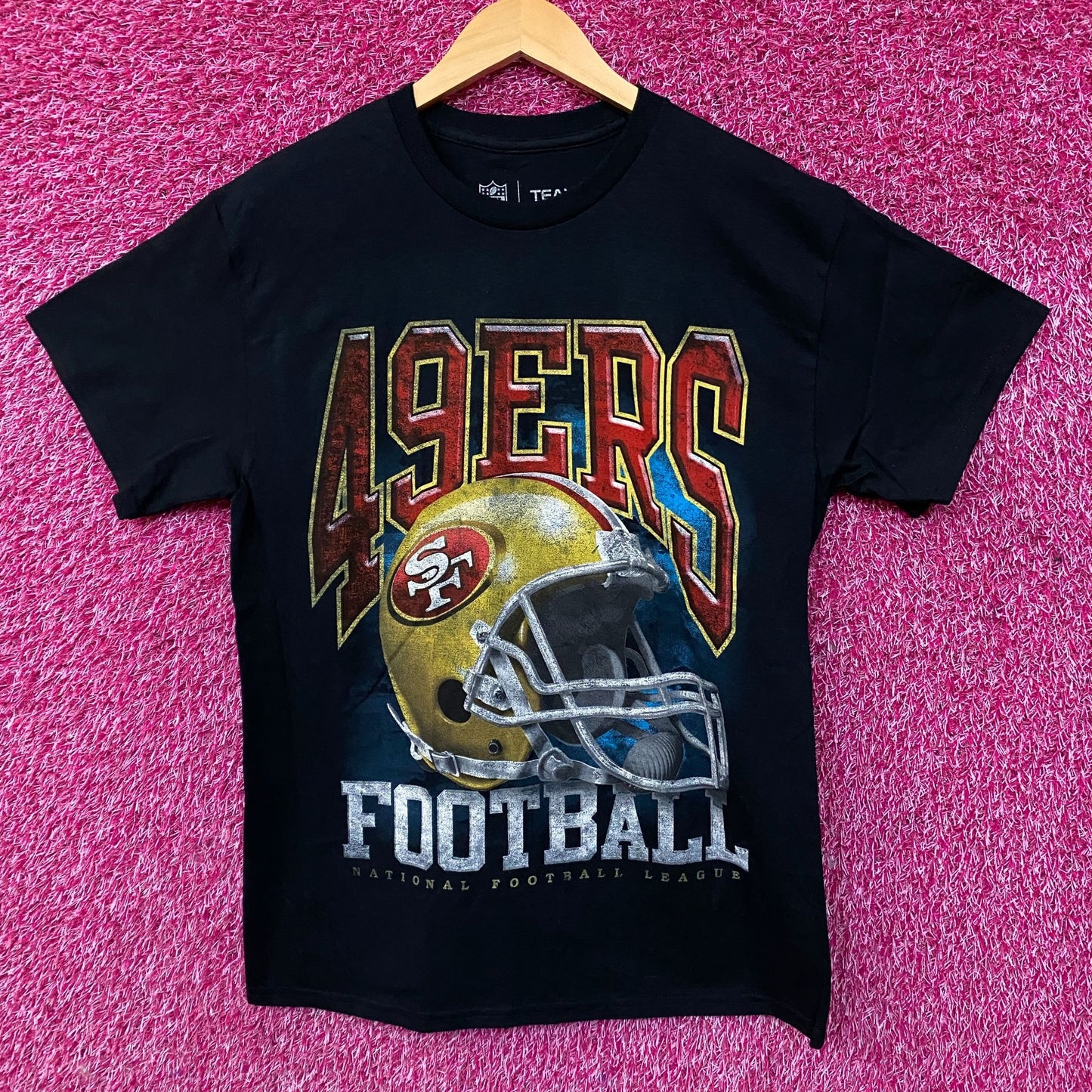 NFL San Francisco 49ers Vintage Style Football T-Shirt Medium
