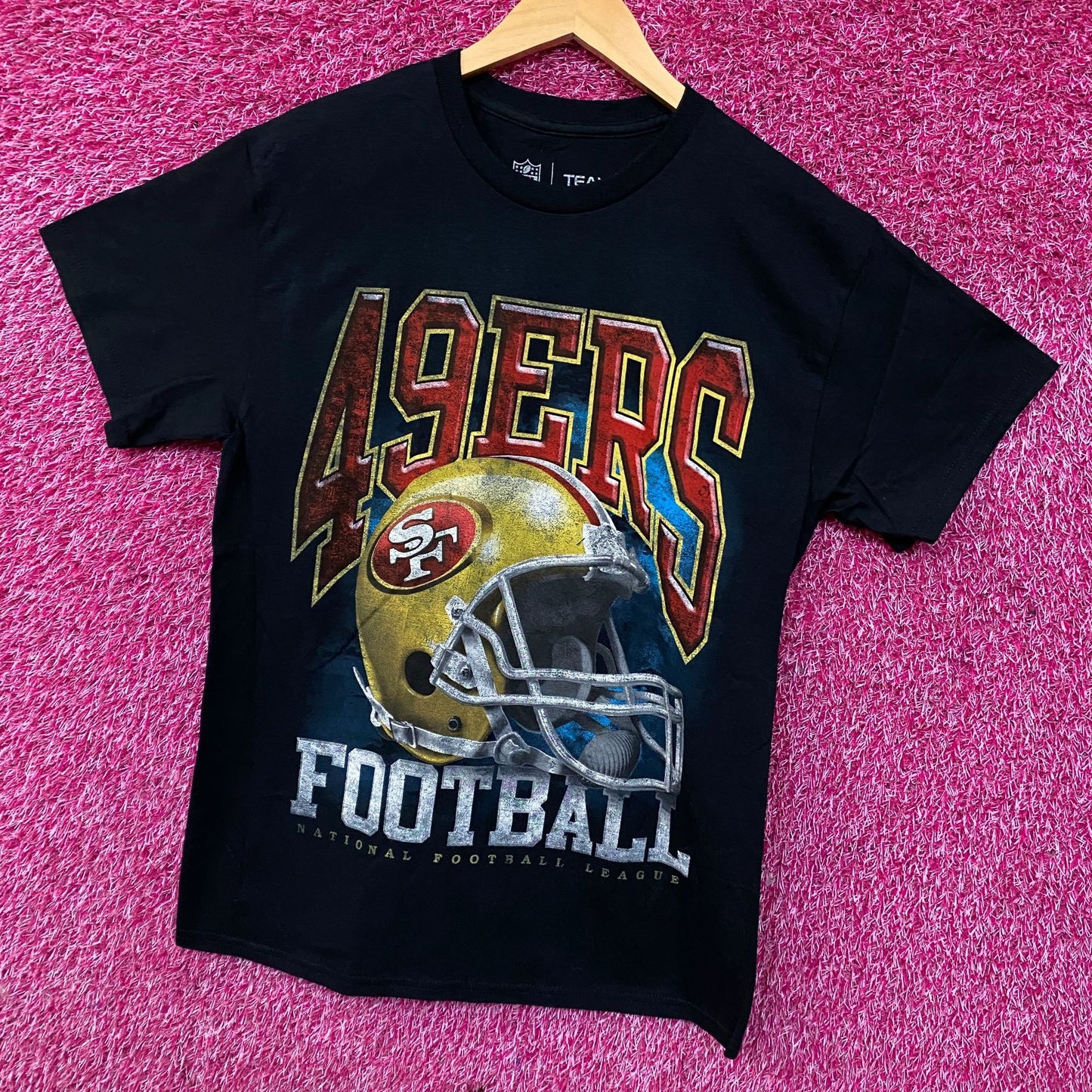 NFL San Francisco 49ers Vintage Style Football T-Shirt Medium