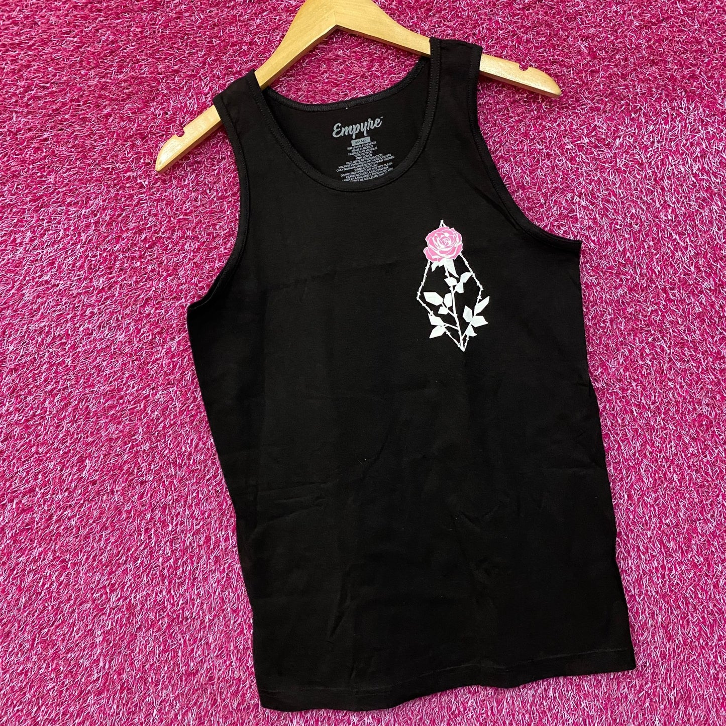 Empyre Trusted Surplus Goods Since 99 Rose Thorn Tank Top Small