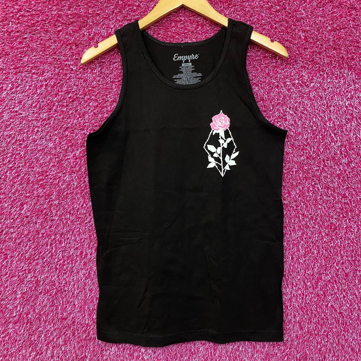 Empyre Trusted Surplus Goods Since 99 Rose Thorn Tank Top Small