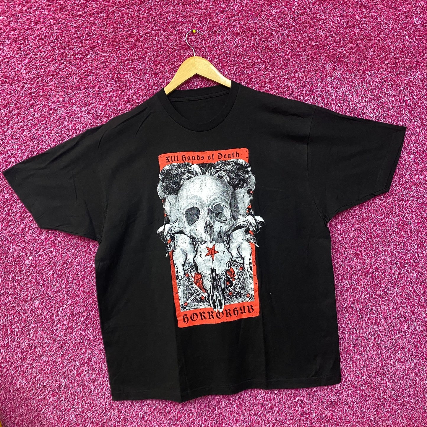 Horror Hub Hands Of Death T-Shirt 2XL