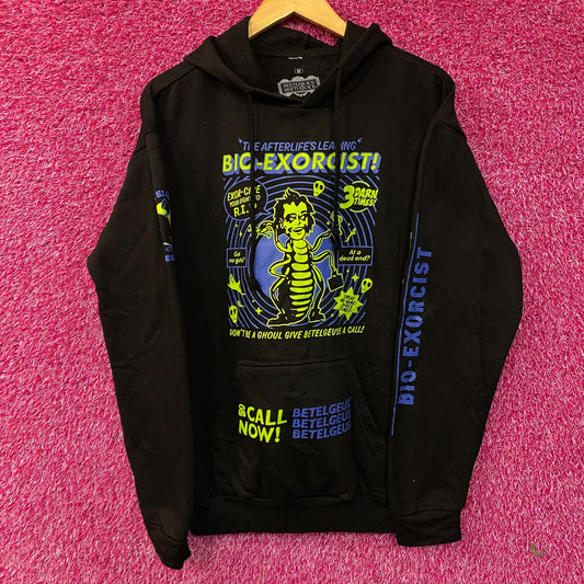 Beetlejuice!Bio- Exorcist Poster hoodie size Medium