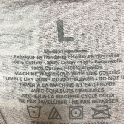 Pink Floyd The wall White Long Sleeve Crop Top size Large