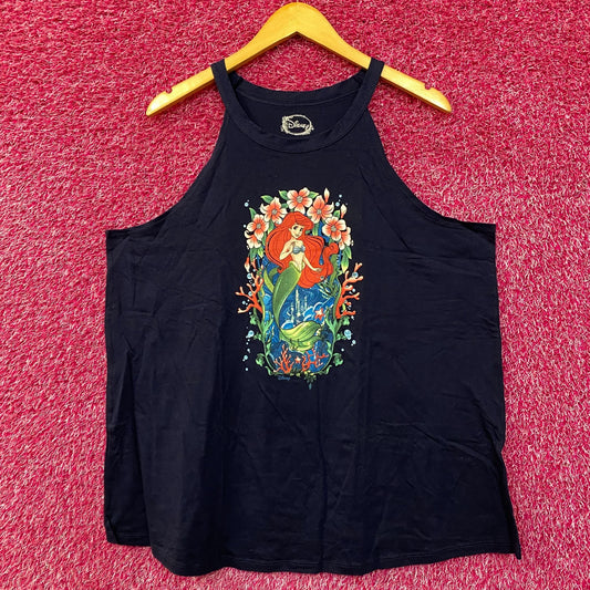 Disney Ariel Flowers Tank Top size XL