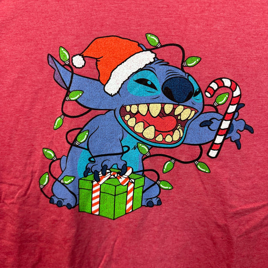 Lilo and Stitch Christmas T-shirt size 3xl.
