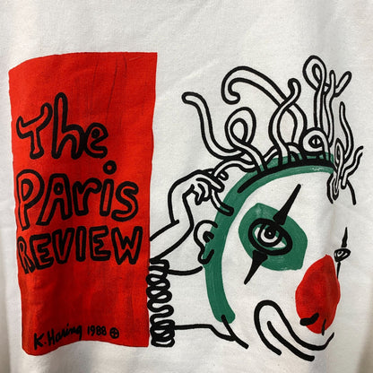 Keith Haring The Paris Review Crew Neck Sweatshirt size Medium