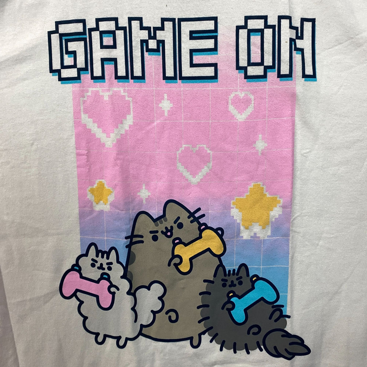 Pusheen "Game On" Graphic T-Shirt Large