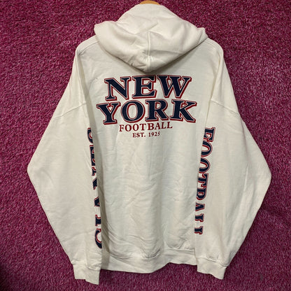 Junk Food Clothing New York Giants Logo Hoodie Size XL