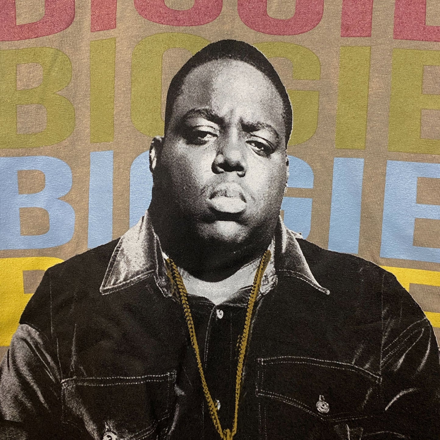 The Notorious B.I.G. Biggie Smalls Graphic Design T-Shirt Large