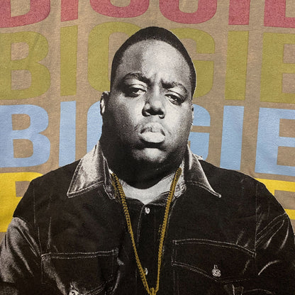 The Notorious B.I.G. Biggie Smalls Graphic Design T-Shirt Large