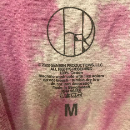 Cher Rock & Pop Pink Tie Dye T-Shirt Medium