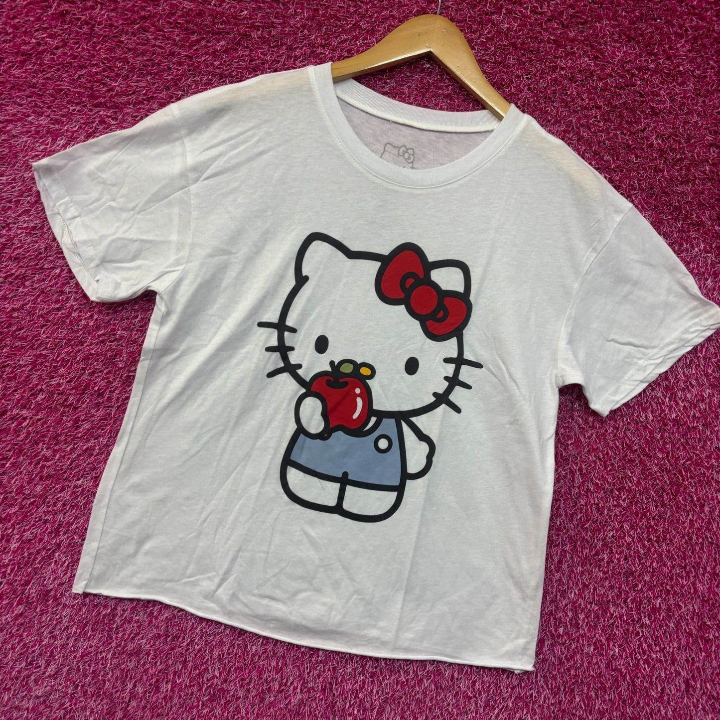 Hello Kitty Apple crop top size medium