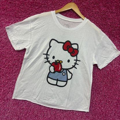 Hello Kitty Apple crop top size medium
