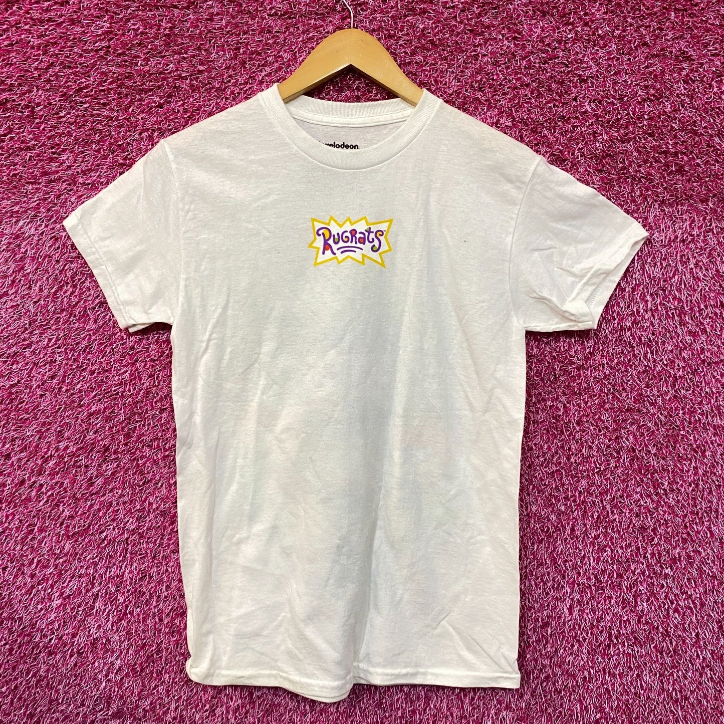 Rugrats Reptar Angelica & the Babies Nickelodeon Tee L